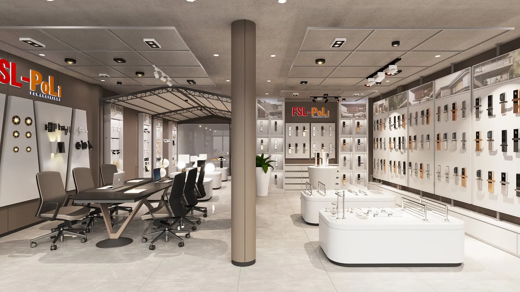 showroom khóa thông minh