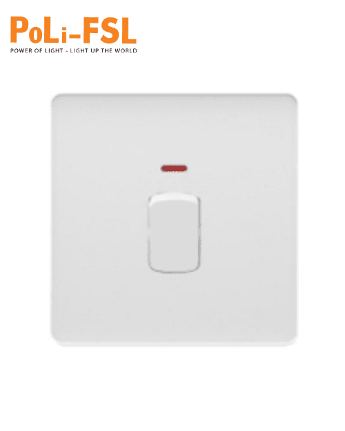 Công tắc 45A có đèn Neon & Cảm biến FSL PLU3-017