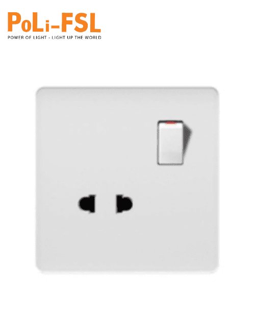 Công tắc đơn & ổ cắm FSL PLU3-022